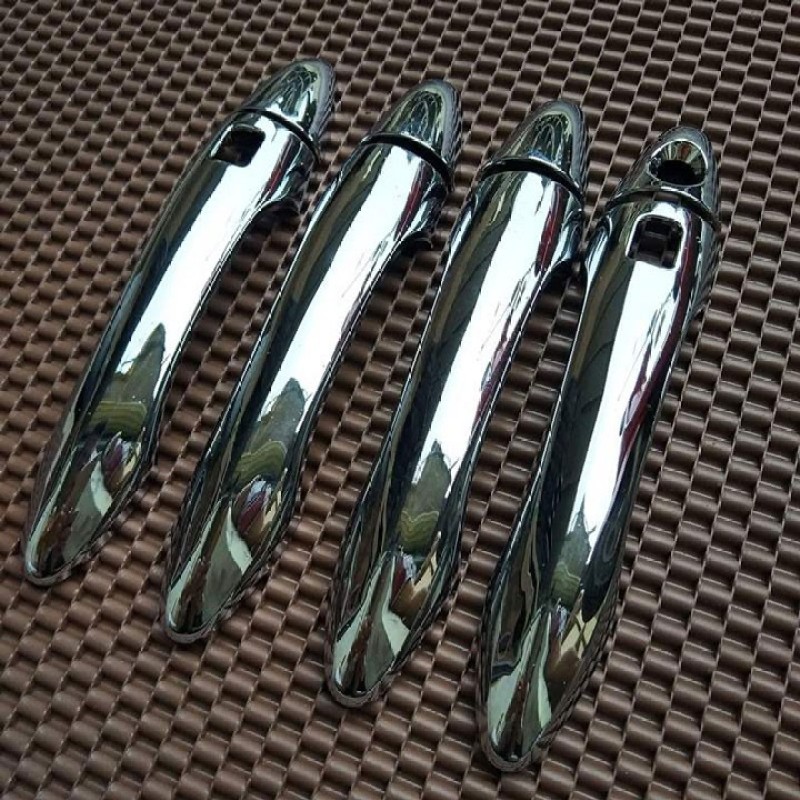 Bộ 4 Ốp Tay Nắm Cửa Mạ Crom Kia K3