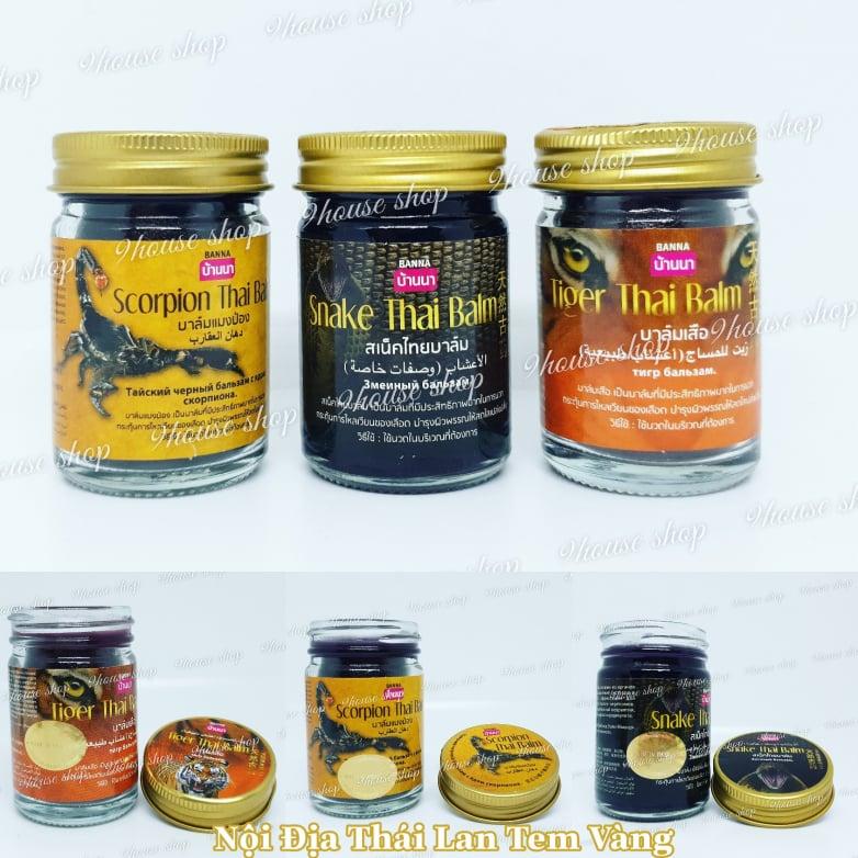 01 Hủ Dầu Cù Là Rắn Thái Lan 50gram