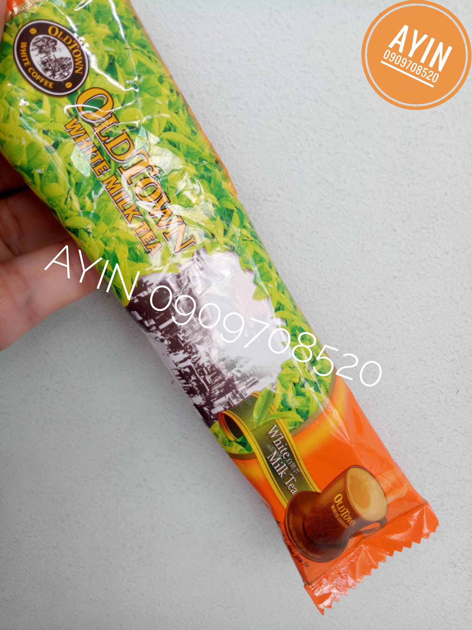 (HSD 11.2026) TRÀ SỮA OLDTOWN WHITE MILK TEA MALAYSIA 13 gói x 35g