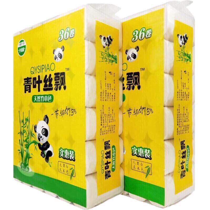 GIẤY VỆ SINH GẤU TRÚC SIPAO 36 cuộn