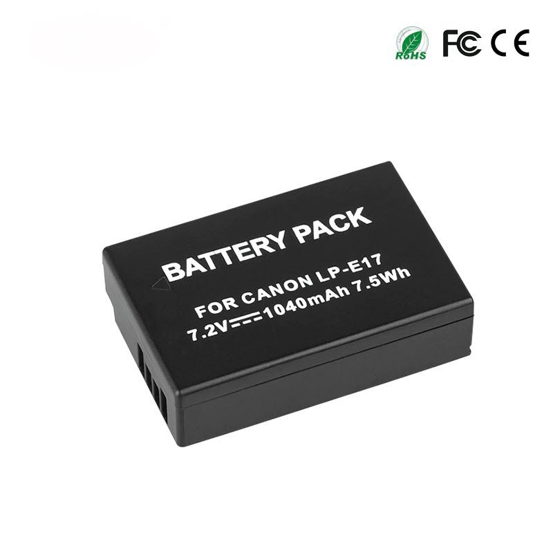 PIN LP-E17 CHO CANON 750D 760D, 77D, M3, M5, 800D, M6 (Tặng kèm bộ sạc)
