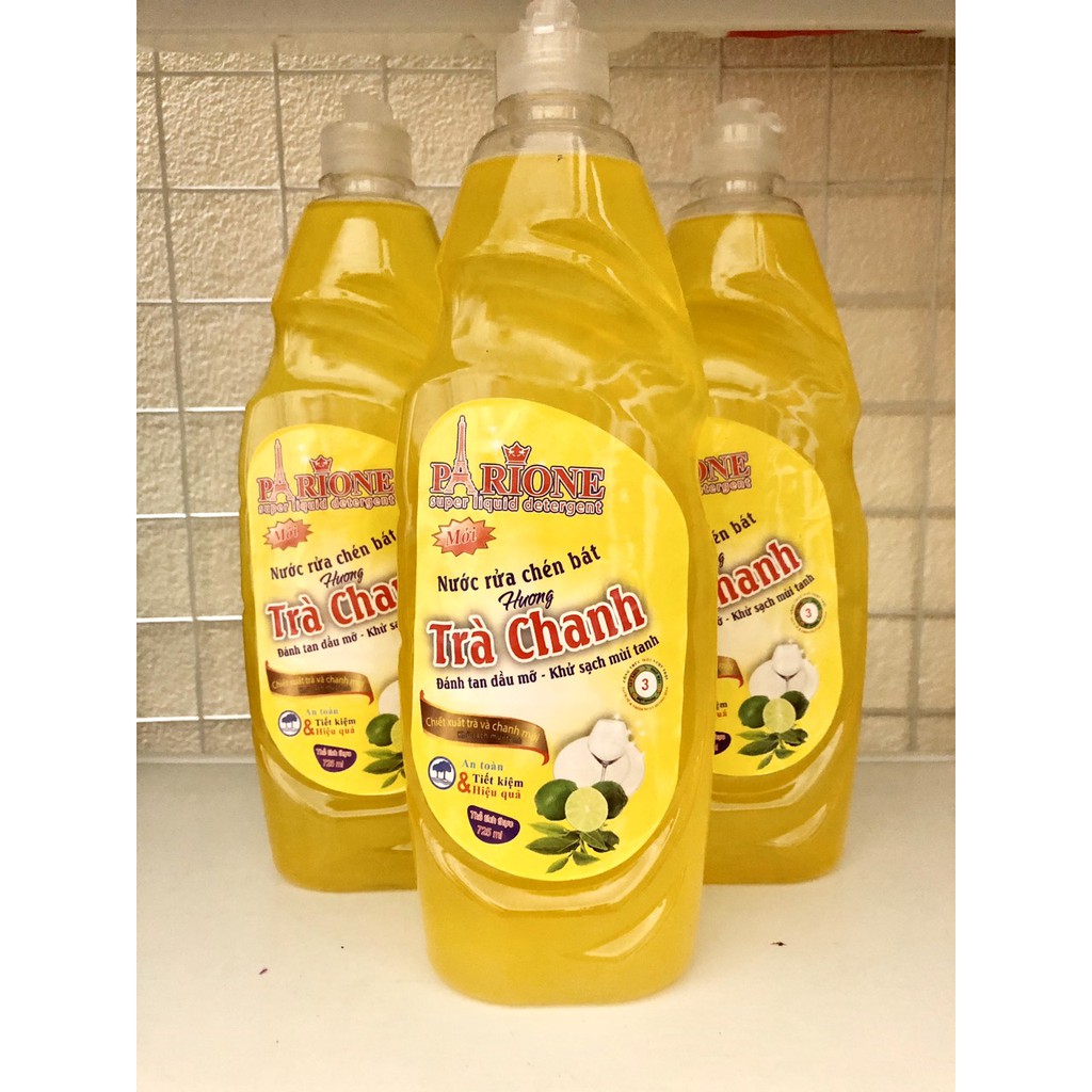 Nước rửa chén bát hương Trà Chanh 725ml