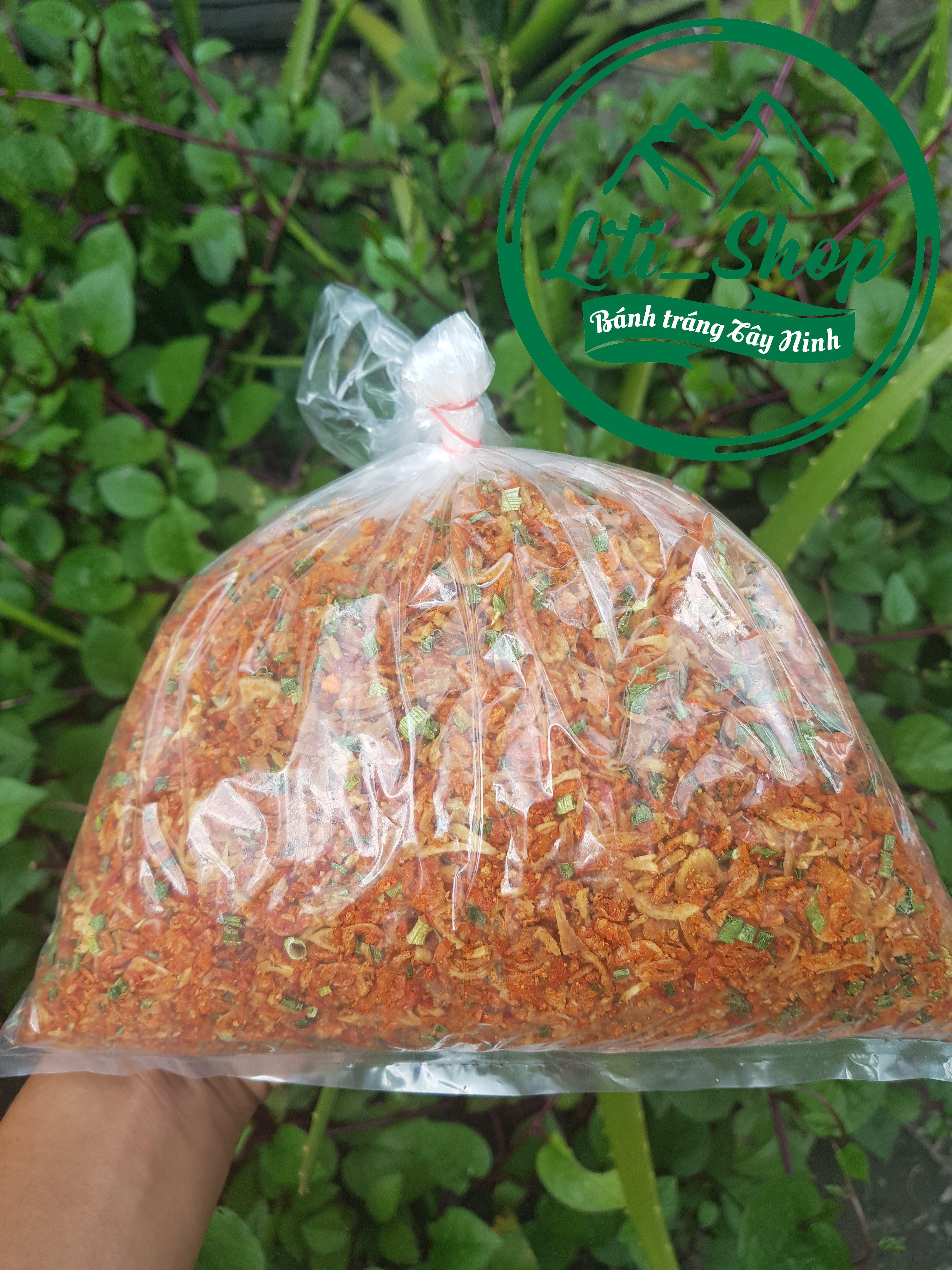 Hành phi-Ruốc sấy-Muối tôm 500Gr