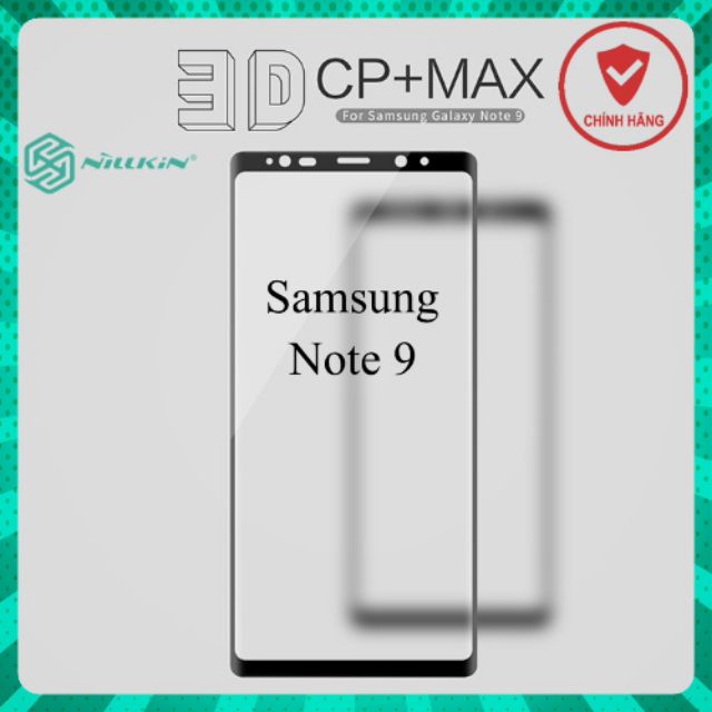 Dán Kính Cường Lực Galaxy Note 9 Nillkin Cp+ 3D Max