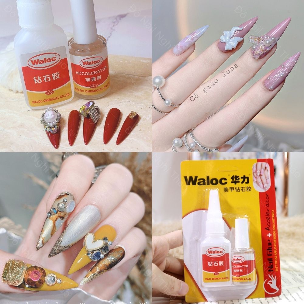 Keo bê tông nail gắn móng waloc