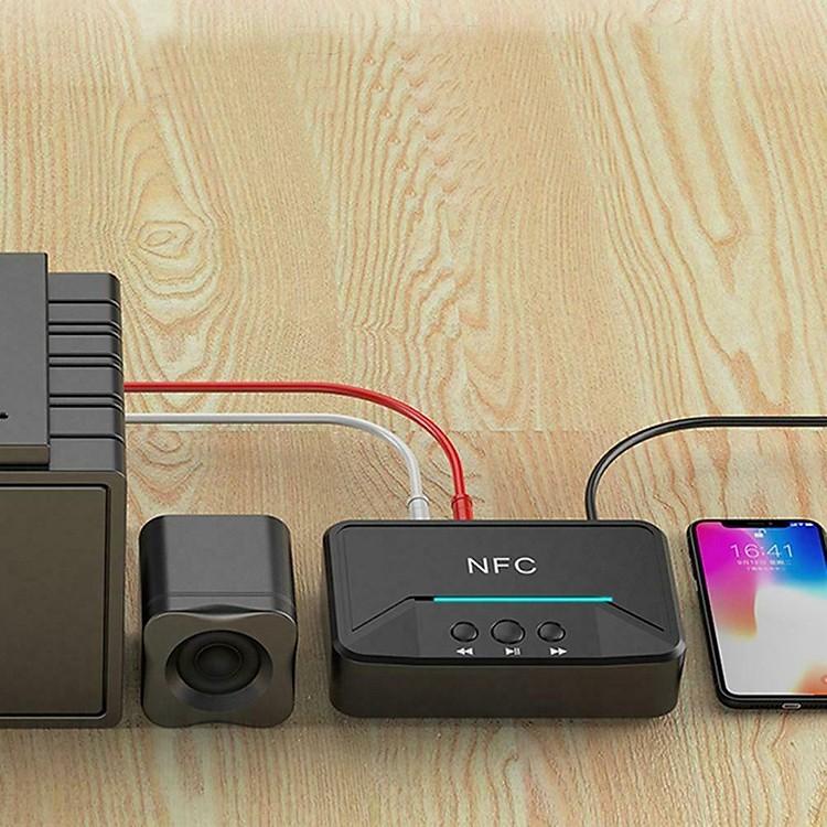 Thiết Bị Nhận Bluetooth Cho Loa Và Amply BT200 NFC - Desktop Bluetooth Receiver