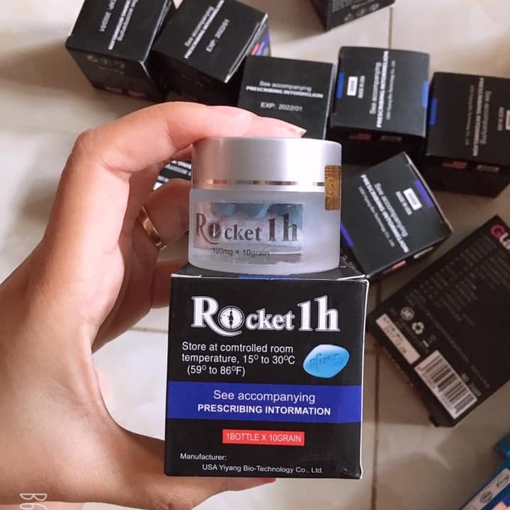 Rocket 1h usa hộp 10 viên - tăng cường sinh lý nam