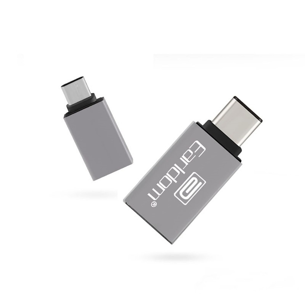 Đầu Chuyển Usb Type C Sang Usb 3.0 Earldom Usb Otg Type C - Hàng