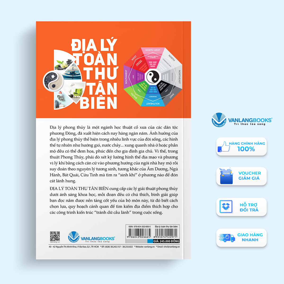 Sách - Địa Lý Toàn Thư Tân Biên (Tái Bản)-Vanlangbooks
