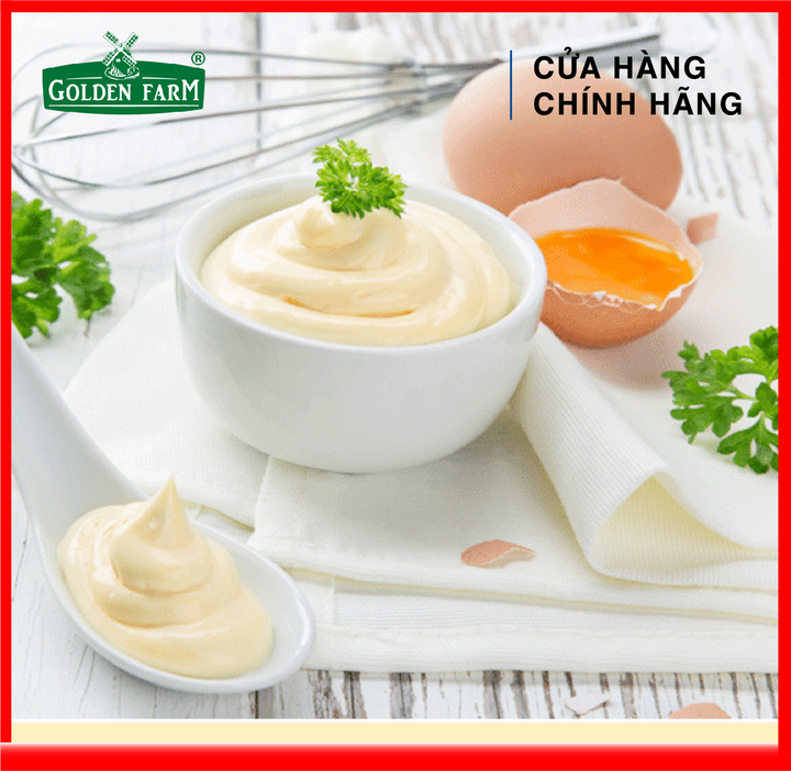 [Phù hợp ăn kiê.ng] Sốt Salad Mayonnaise Golden Farm