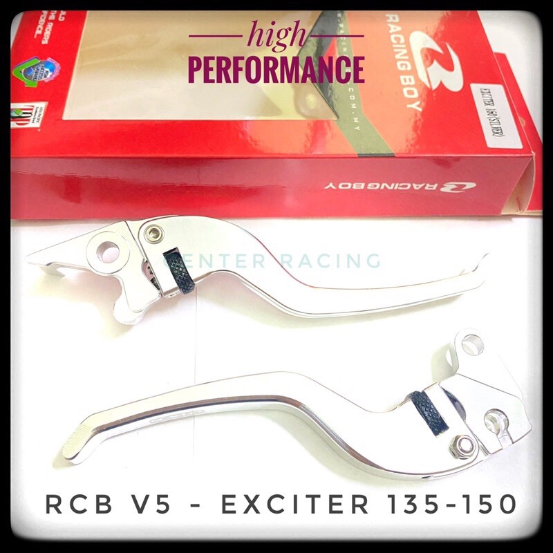 Tay thắng RCB V5 Exciter 135-150 đủ màu