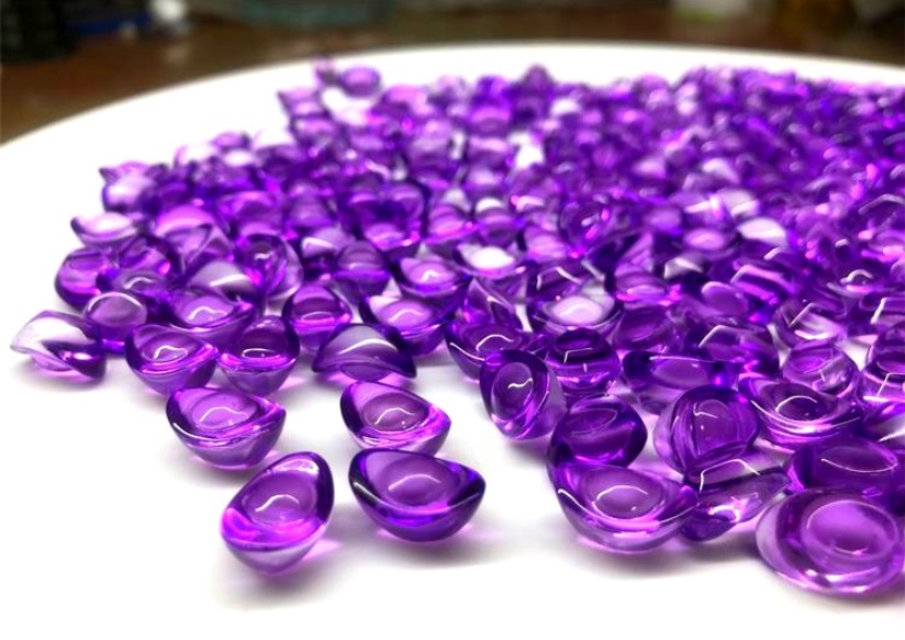 Combo 100 Thỏi Vàng Thần Tài ( Màu TÍM ) chiêu tài lộc may mắn ( vật phẩm phong thuỷ )