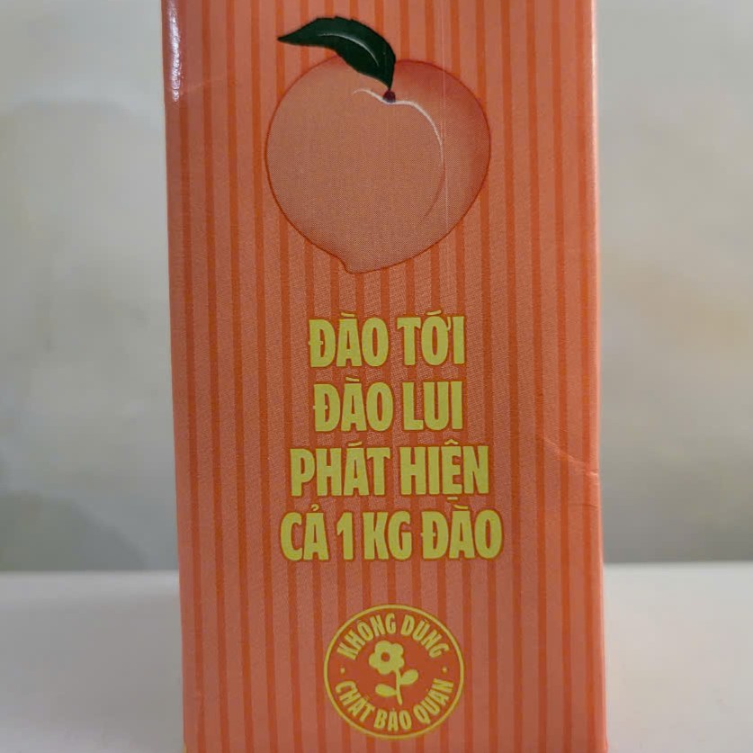 Hộp 1 Lít -- NƯỚC ÉP ĐÀO GIÒN NGỌT VFRESH Peach Nectar Juice (halal)