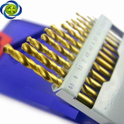 Bộ mũi khoan sắt 13 mũi C-mart CA0100A có phủ titanium