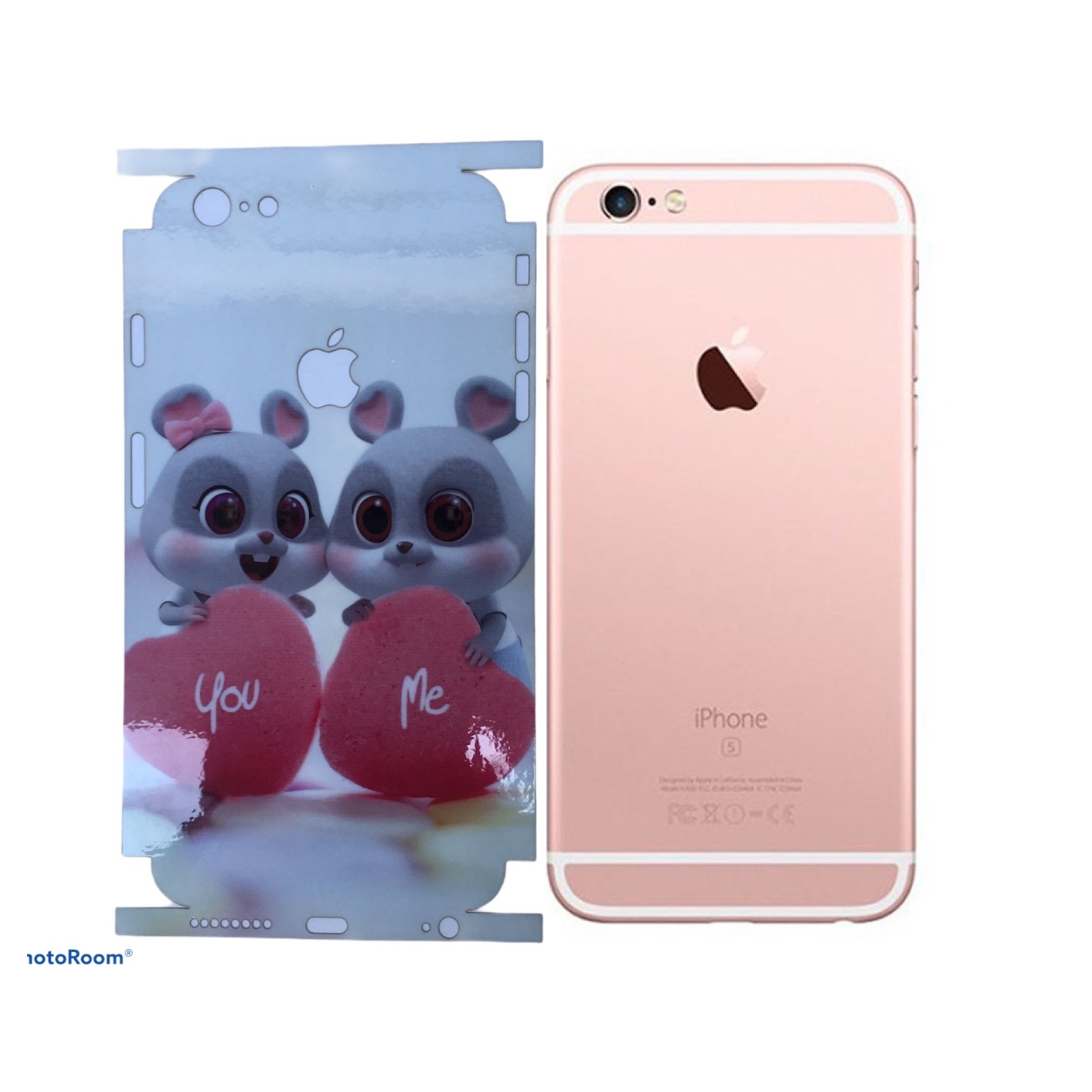 Miến dán skin ảnh 3d mặt lưng điện thoại iphone 6 / 6s / 6s plus