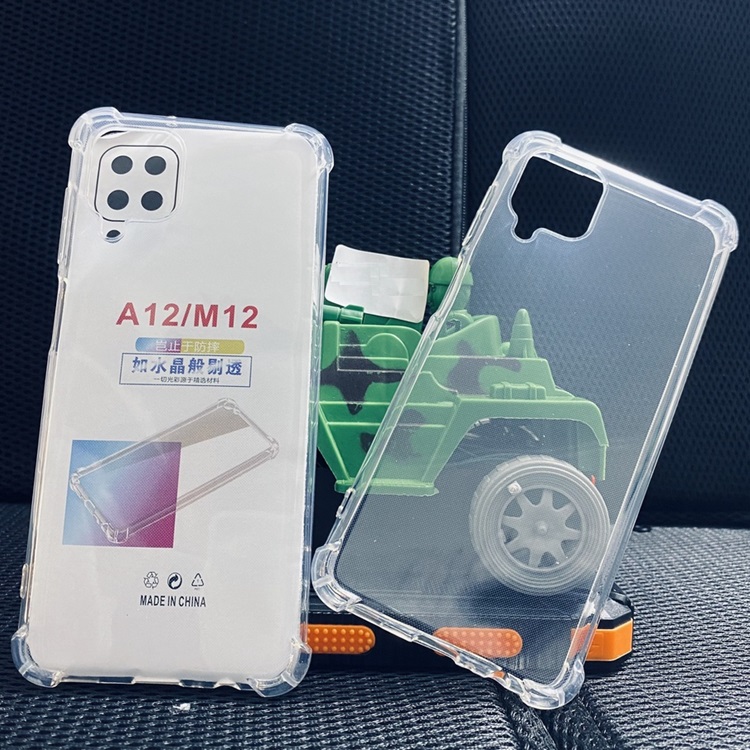 Ốp Samsung A10 / A11 / A12 / A10s - Dẻo Trong Chống Sốc Bảo Vệ Camera