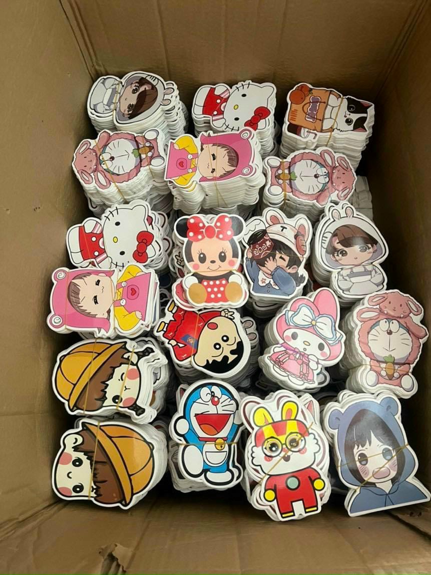 Combo 50 bao lì xì chibi phản quang siêu đáng iu giá bao tốt