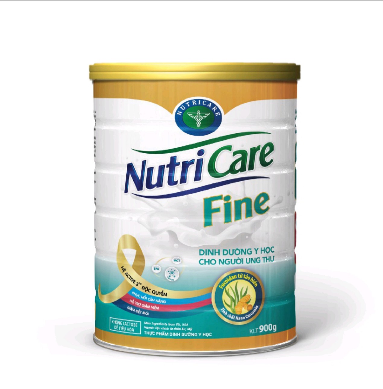 Sữa bột nutricare fine 900g cho người ung thư