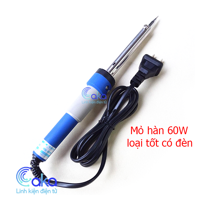 Mỏ hàn thiếc 60W hàn chì loại tốt có đèn báo