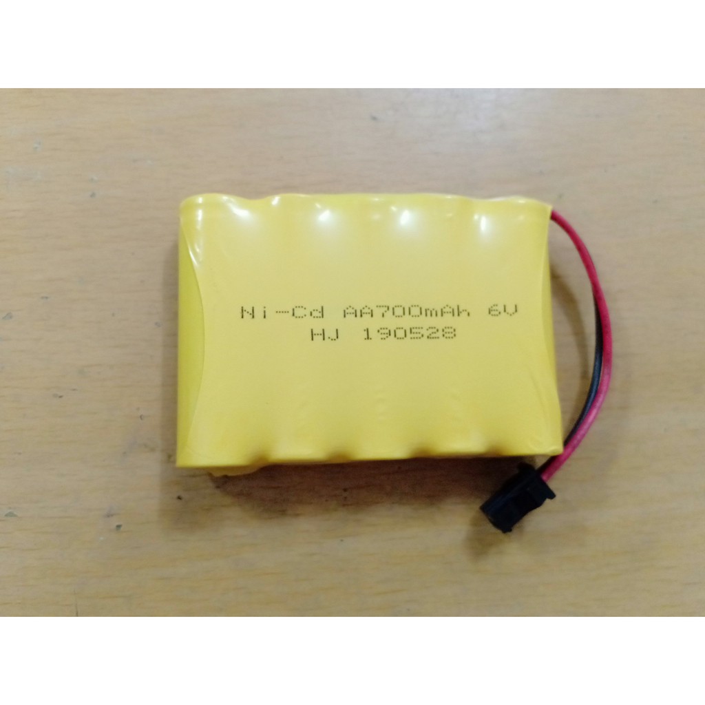 Pin sạc 6v 700mah cho các dòng xe điều khiển từ xa