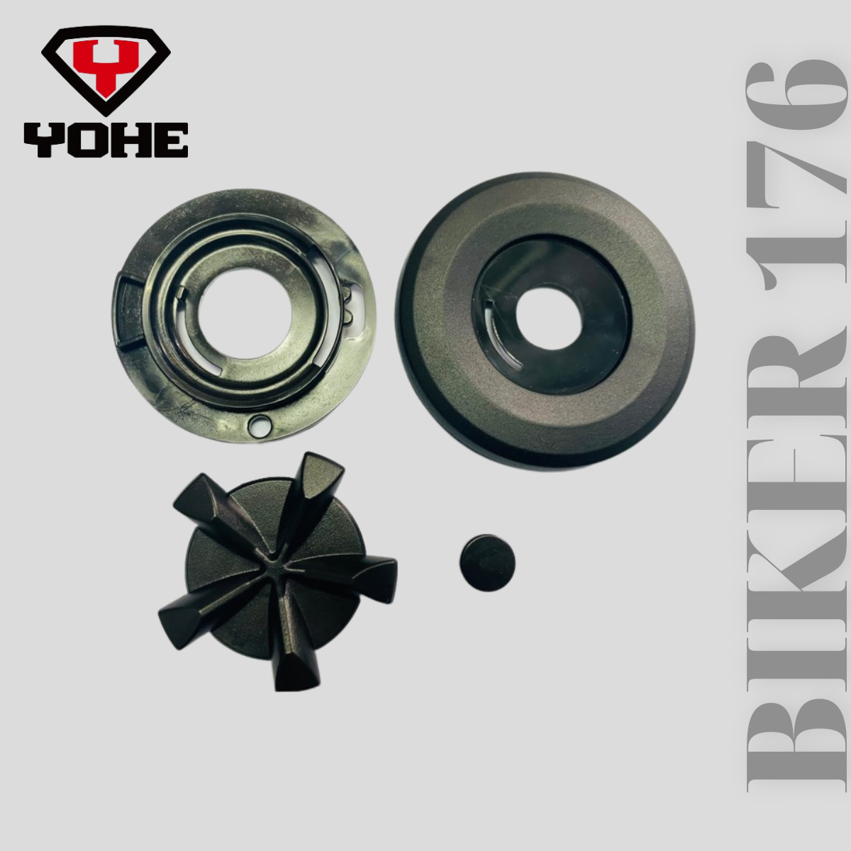 Chốt kính mũ bảo hiểm 3/4 yohe 851 - bảo hộ xe máy biker 176 - mũ bảo hiểm chính hãng vũng tàu
