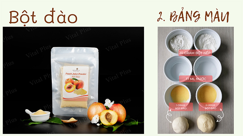 (1KG) Bột Đào Đài Loan - Bột Đào Vital Plus - Anise Shop
