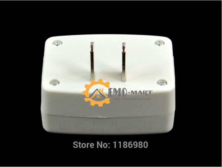 Đồng hồ đo điện áp cắm điện phát sáng cao cấp