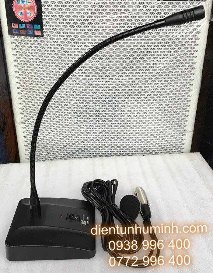 Micro Hội Nghị Sunrise SM -130 - micro cổ ngỗng - micro cổ cò