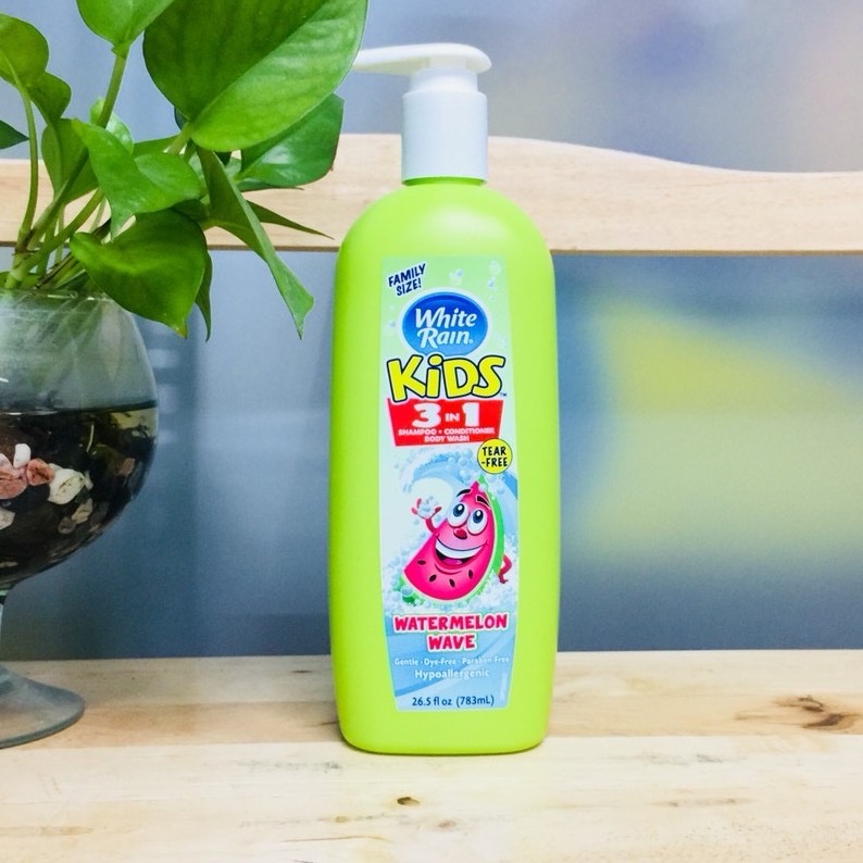 Sữa tắm White Rain Kids 3in1 (gội + xả + tắm) 783ml