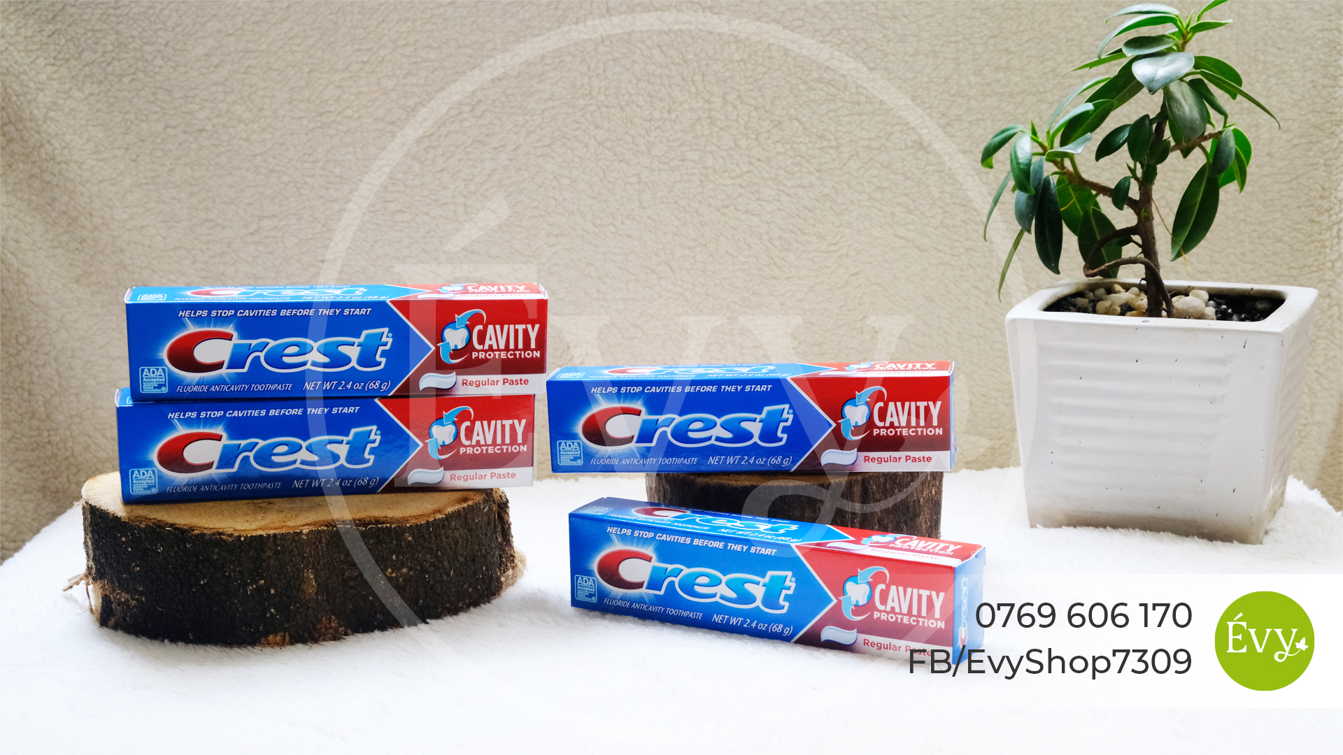 [HCM]Kem đánh răng Crest Cavity Protection(68g)