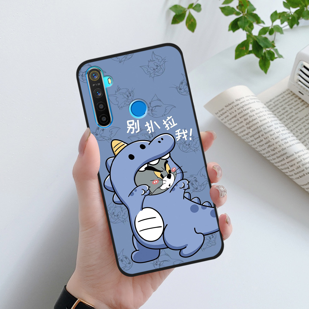Ốp lưng Realme 5i / 5 / 5 Pro / Realme C3 hình cặp đôi, couple hoạt hình dễ thương