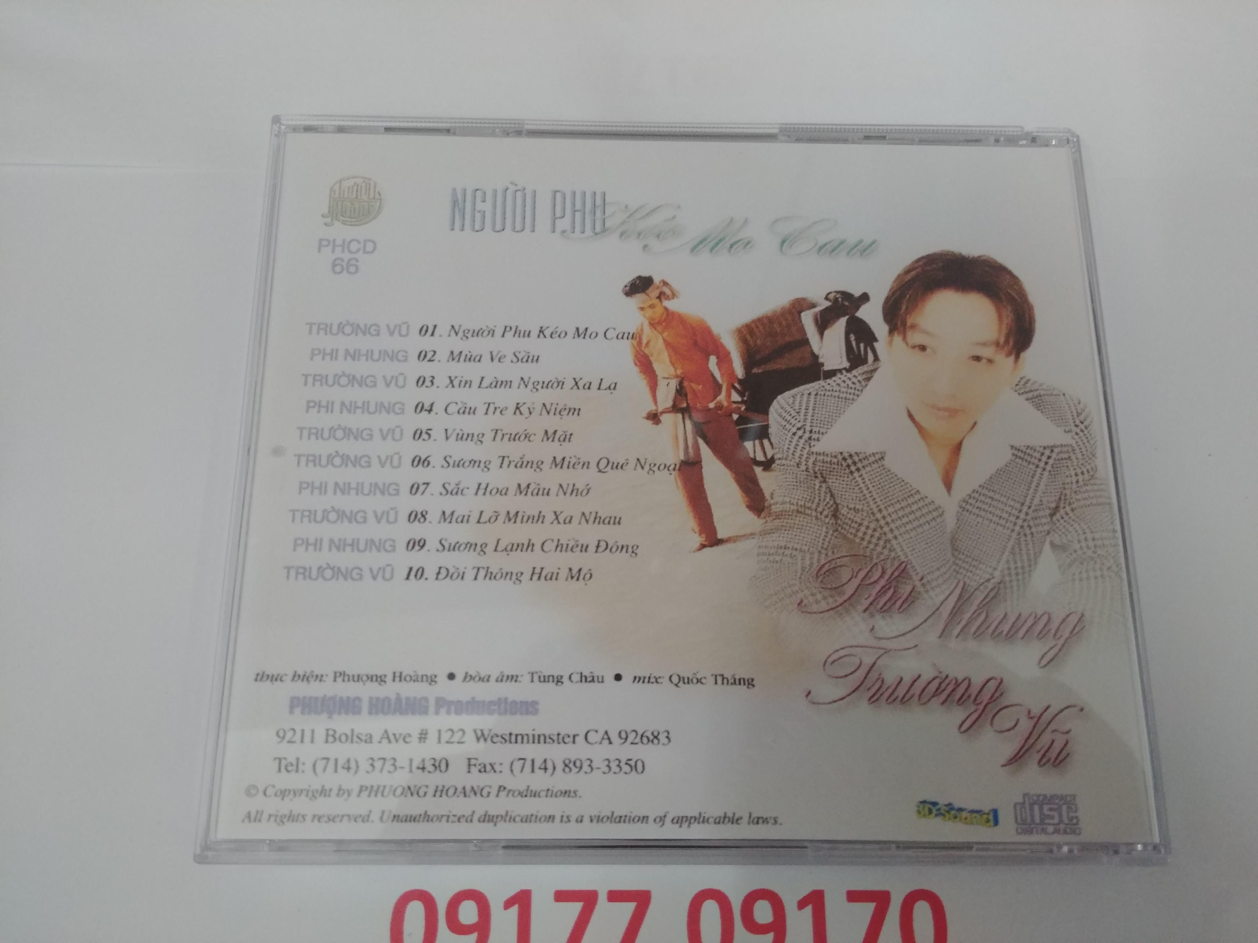 CD Người Phu Kéo Mo Cau -Trường Vũ Phi Nhung - PHCD66