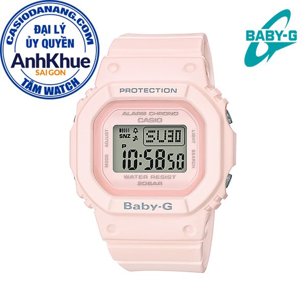 Đồng hồ nữ dây nhựa Casio Baby-G chính hãng Anh Khuê BGD-560-4DR (40mm)