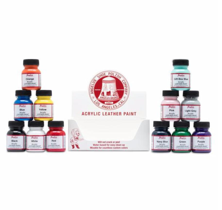 Màu Angelus Acrylic Leather Paint (English Tan019) Màu sơn vẽ cho da