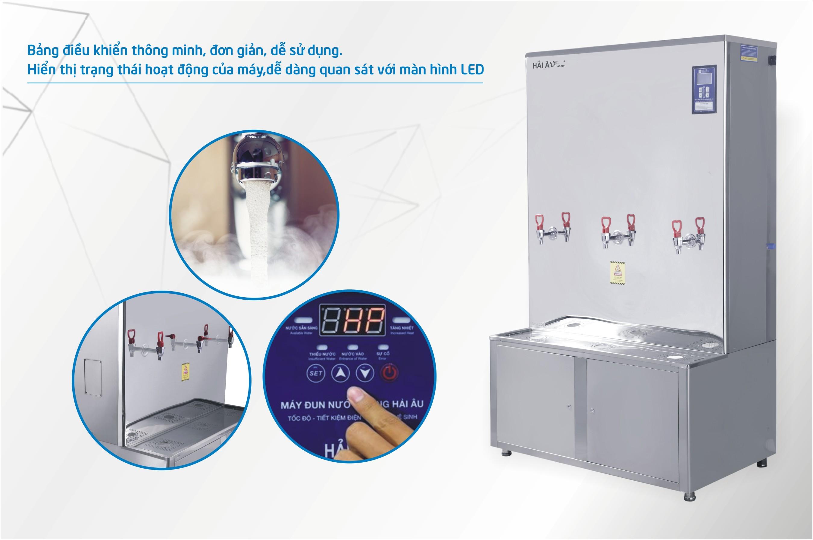 [Trả góp 0%]Máy đun nước nóng Hải Âu NHA-320