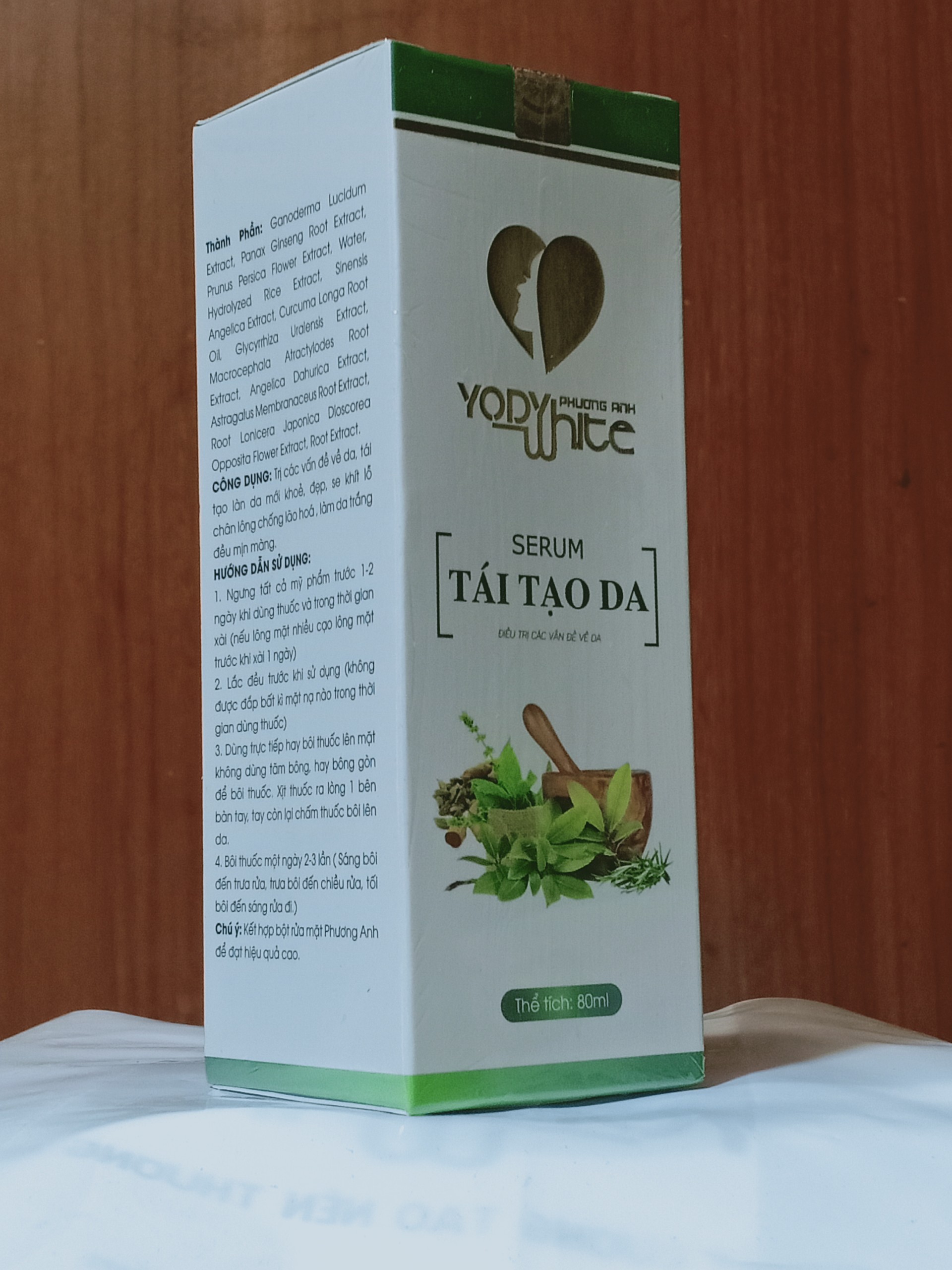 Serum Tái tạo da bong da Yody White Phương Anh - Tái Tạo BOng Da tự nhiên