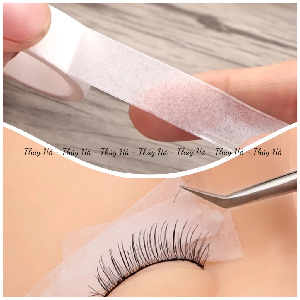 (Loại 1) Băng keo Lụa nối mi \ băng dính mi dưới, băng keo Gai-Nhật thoáng khí \ dụng cụ nối mi \ Thúy Hà