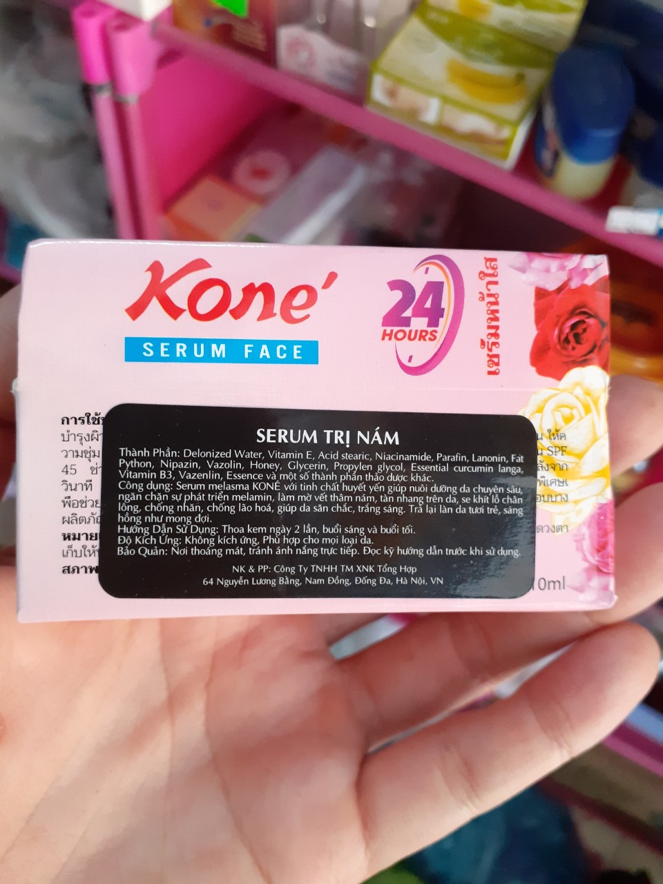 serum kone Thái (da nám, tàng nhang)