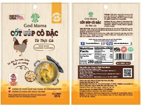 CỐT SÚP CÔ ĐẶC – THỊT GÀ - 35 G