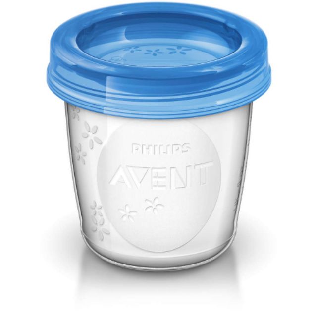 Bộ Cốc Trữ Sữa Philips AVENT SCF619/05 (Bộ 5 Cái)