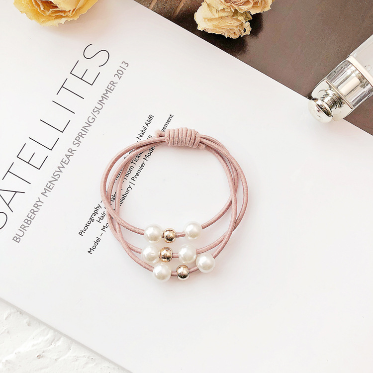 [HCM][Set 10] Dây cột tóc ngọc trai Handmade CT02