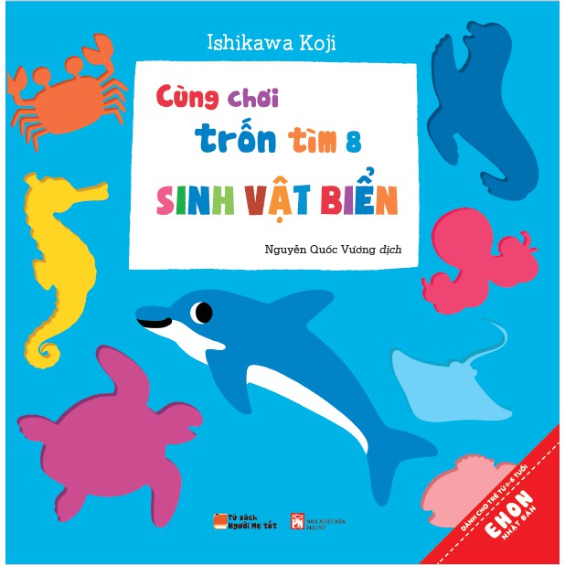 Sách - cùng chơi trốn tìm - tập 8: sinh vật biển