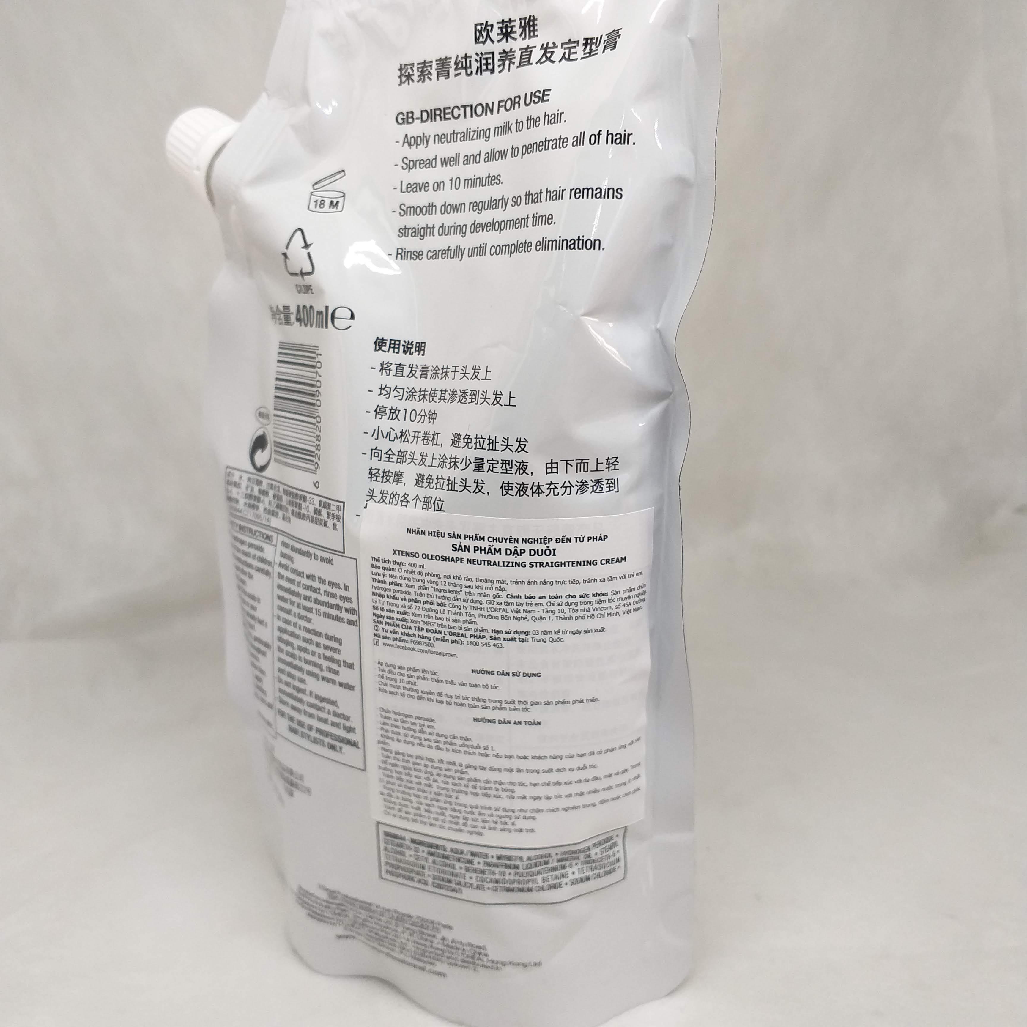 Kem dập duỗi Loreal 400ml