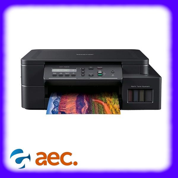 Máy in phun màu đa chức năng Brother DCP-T520W kèm mực hãng