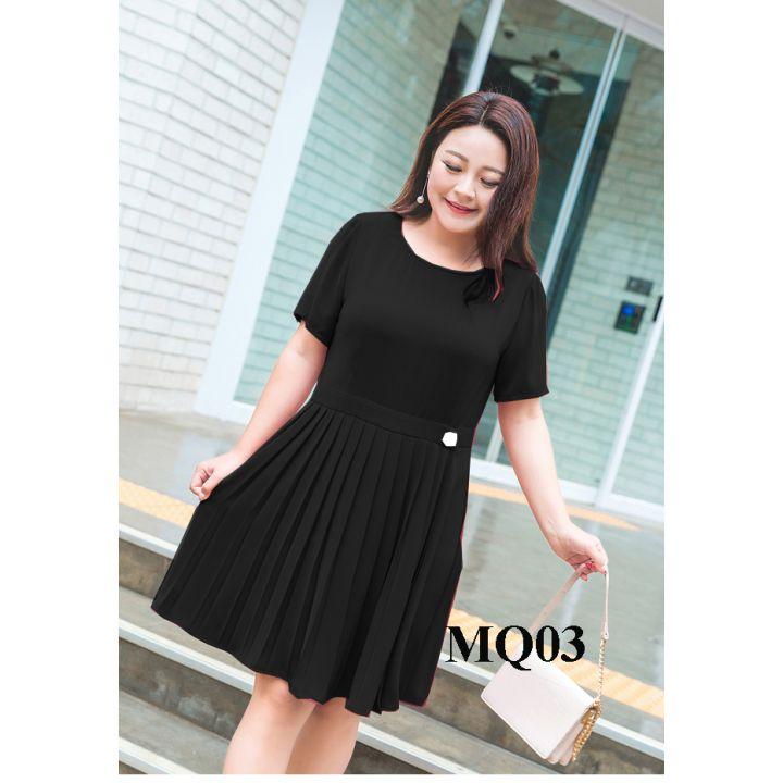 Đầm béo, đầm bigsize dáng suông MQ 03