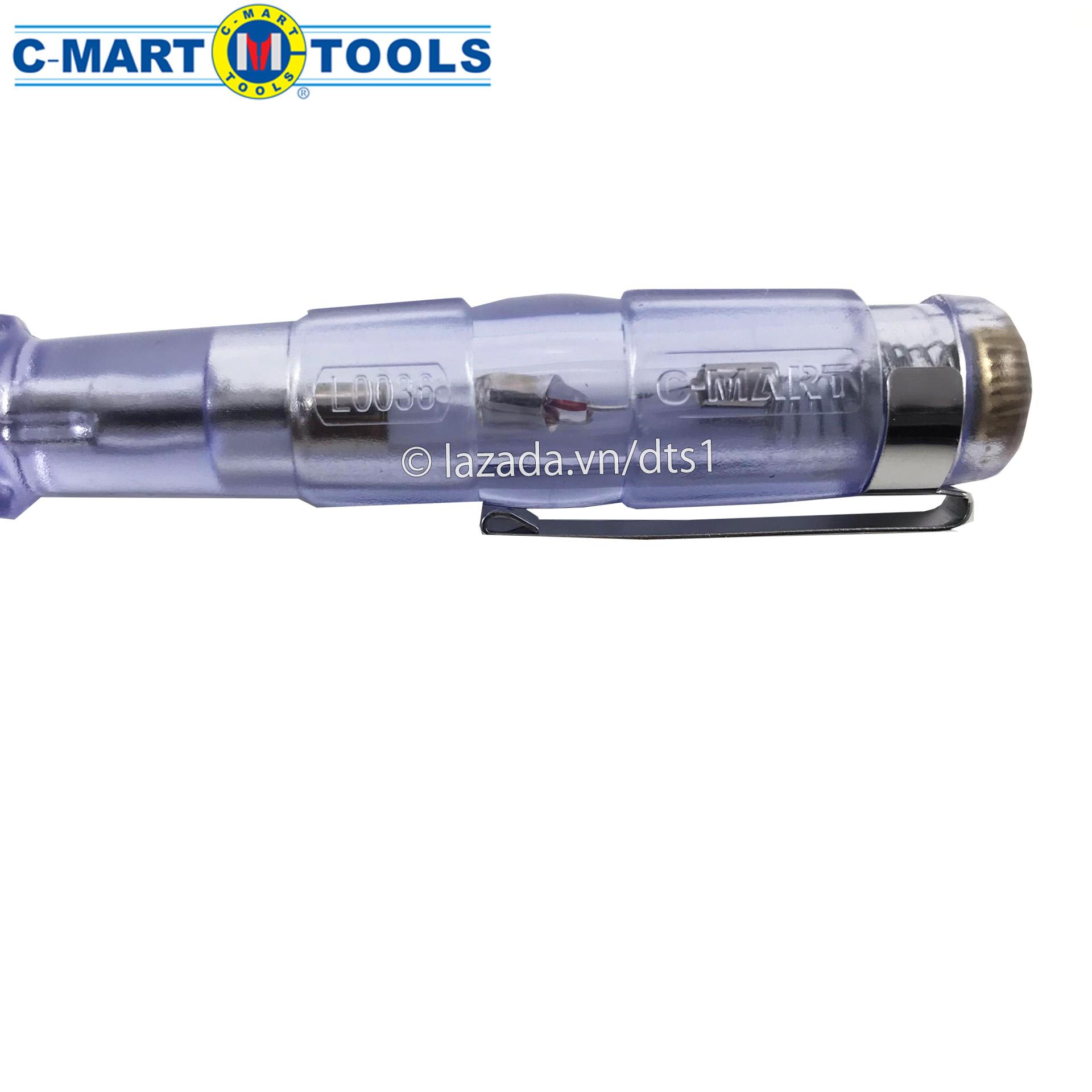 Bút thử điện AC100-500V 145mm C-Mart L0036