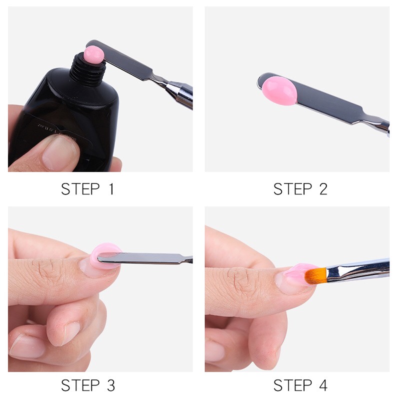 Cọ đắp gel 2 đầu