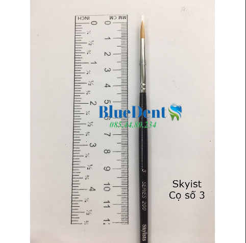 Cọ Đắp Sứ/ Cọ Vẽ Skyist Đủ Số