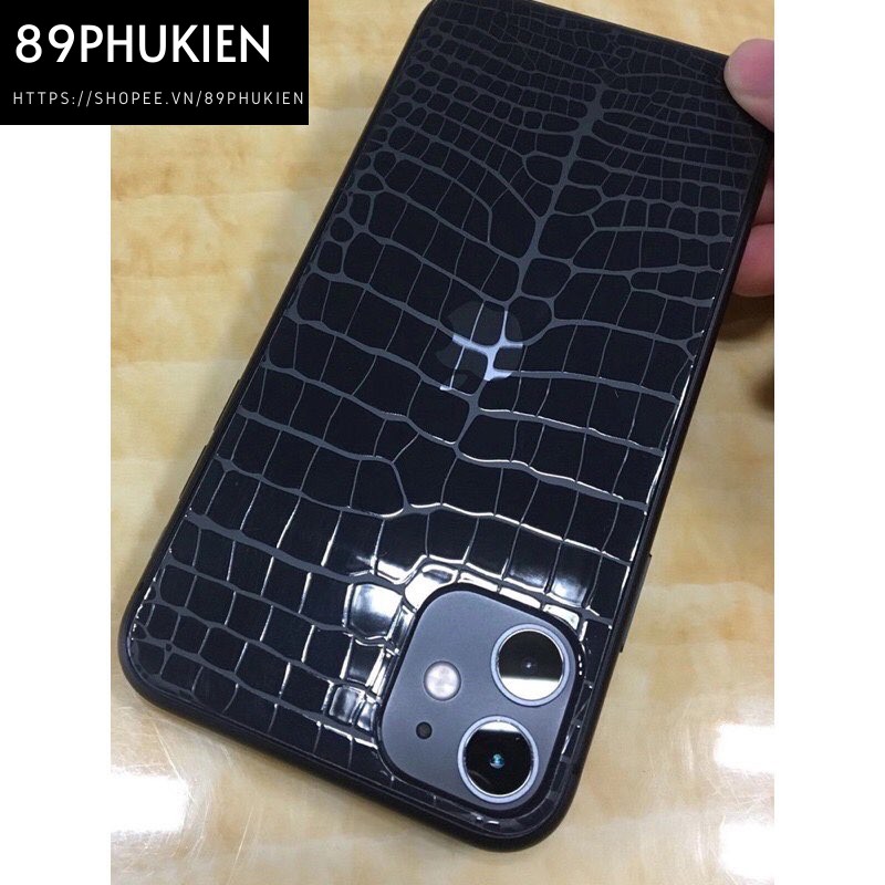Dán PPF full lưng viền vân da cá sấu iPhone 12 Mini 12 12 Pro 12 Pro Max