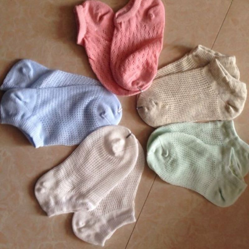 1 Vỉ 5 Đôi Tất Lưới Cho Bé - BCTHIENDUONGNOIY